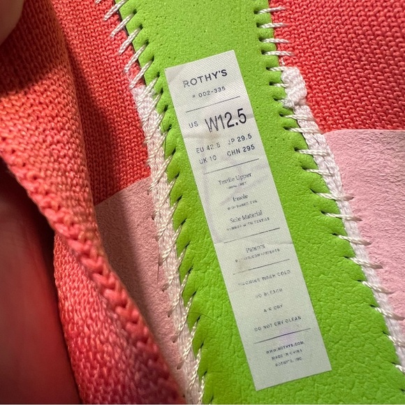 Rothy’s Coral Pointed Flats US 12.5 - Picture 12 of 12